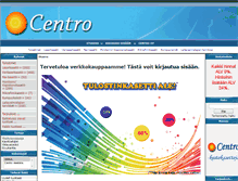 Tablet Screenshot of centro.fi